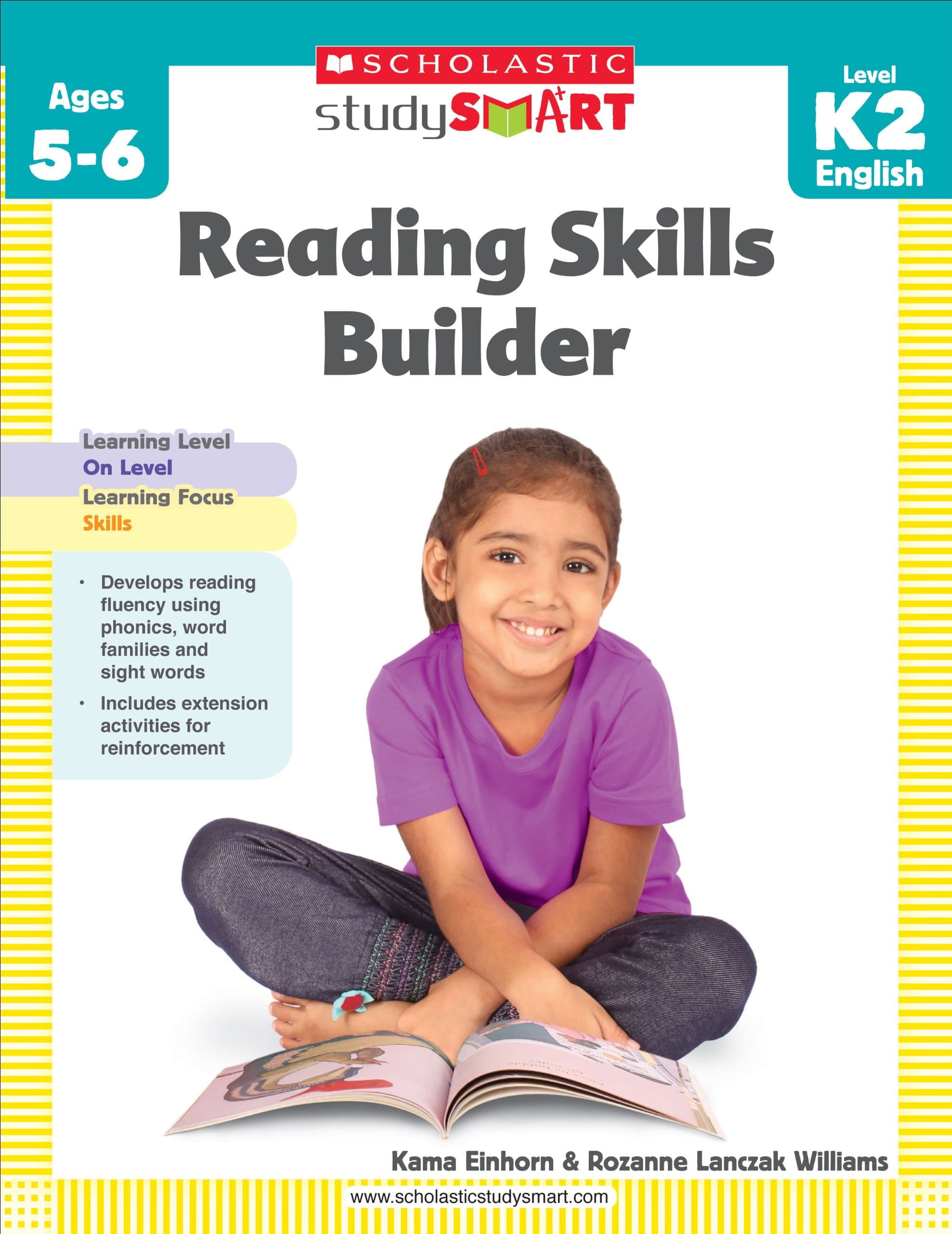 SCHOLASTIC STUDY SMART K2: READING SKILLS BUILDER