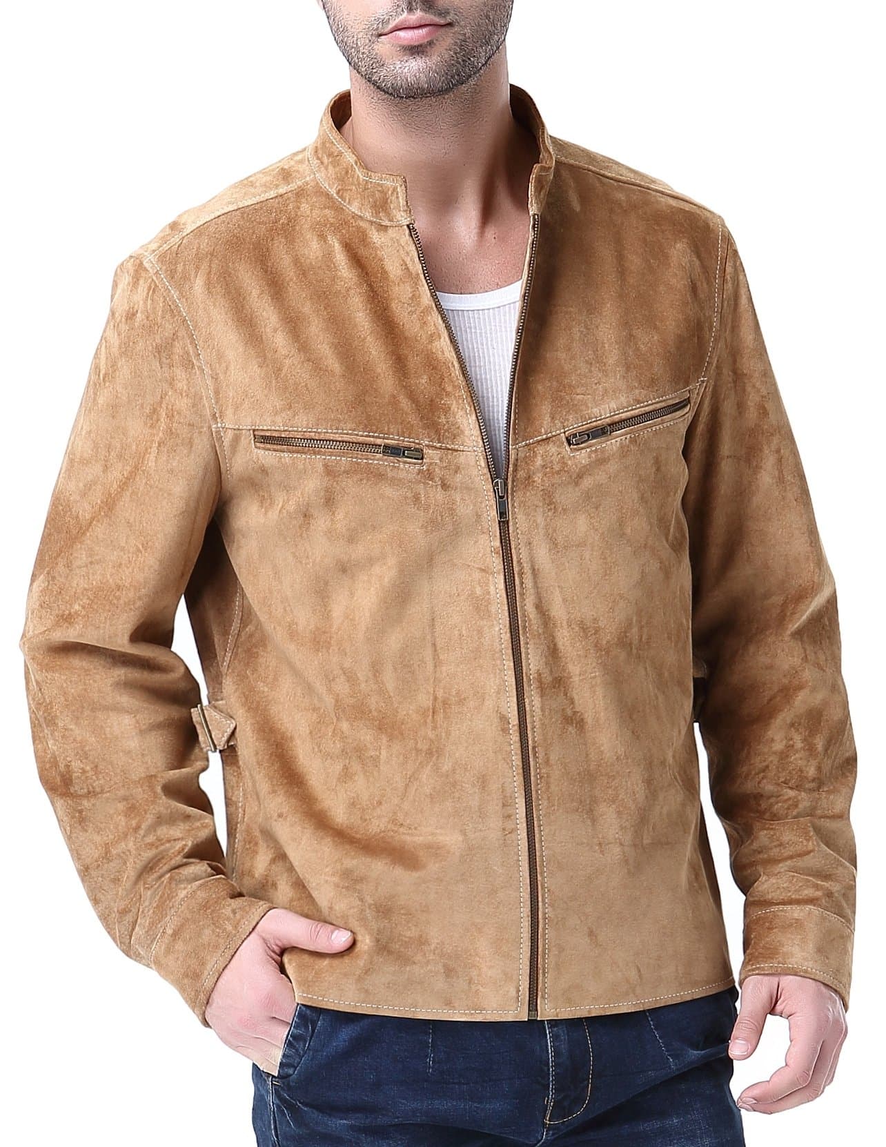 Men's Genuine Leather Jacket