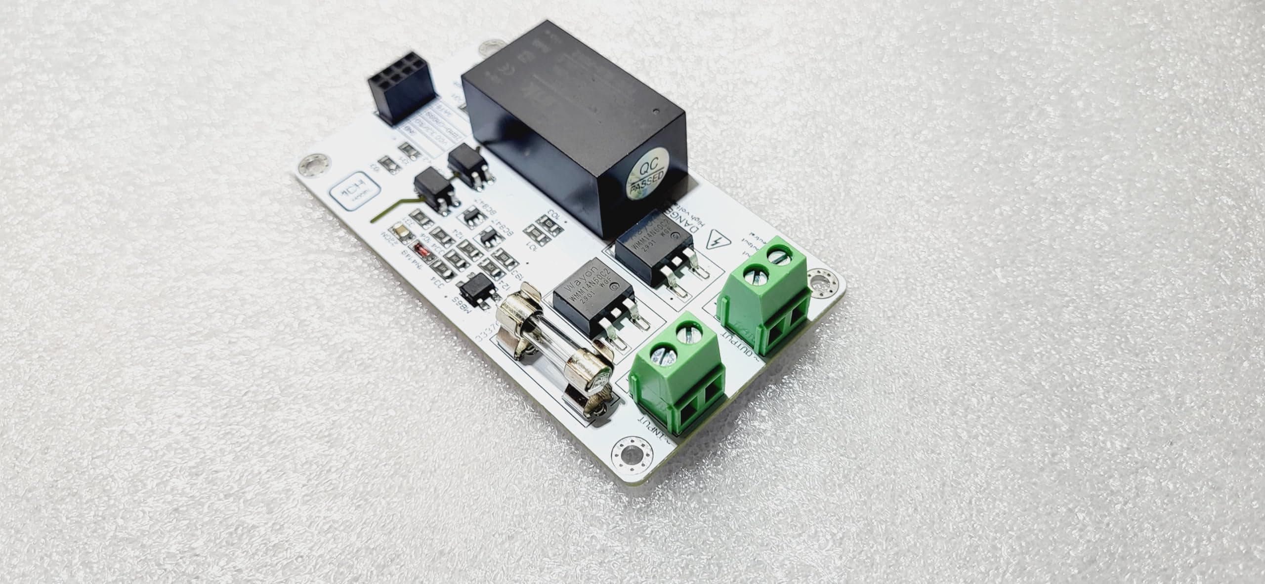 MOSFET Trailing Edge AC LED Light Dimmer - Precise Dimming Control for Incandescent and DIMMABLE LED Bulbs - Compatible with Arduino, Raspberry Pi, ESP8266, ESP32, Flicker-Free, High Power