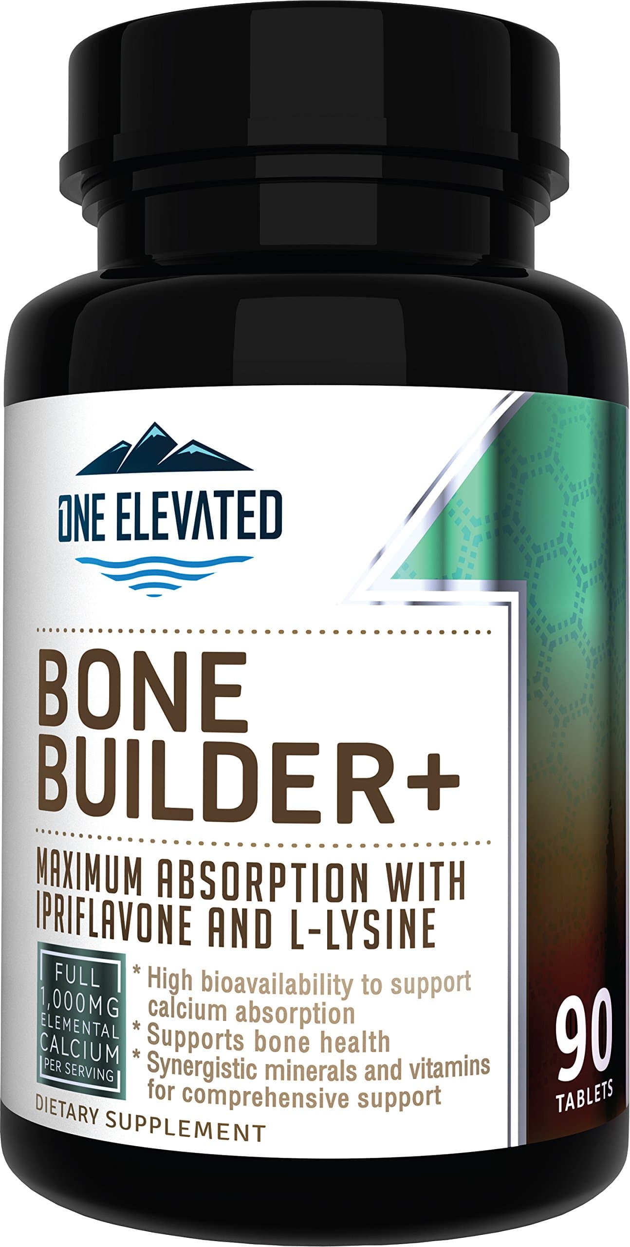 One Elevated Comprehensive Builder Calcium Supplement. Formulated with Highest Grade Calcium -Carbonate/ Hydroxyapatite/ Citrate, Magnesium, Zinc, D3. Works in Sync for Optimum Health and Strength.