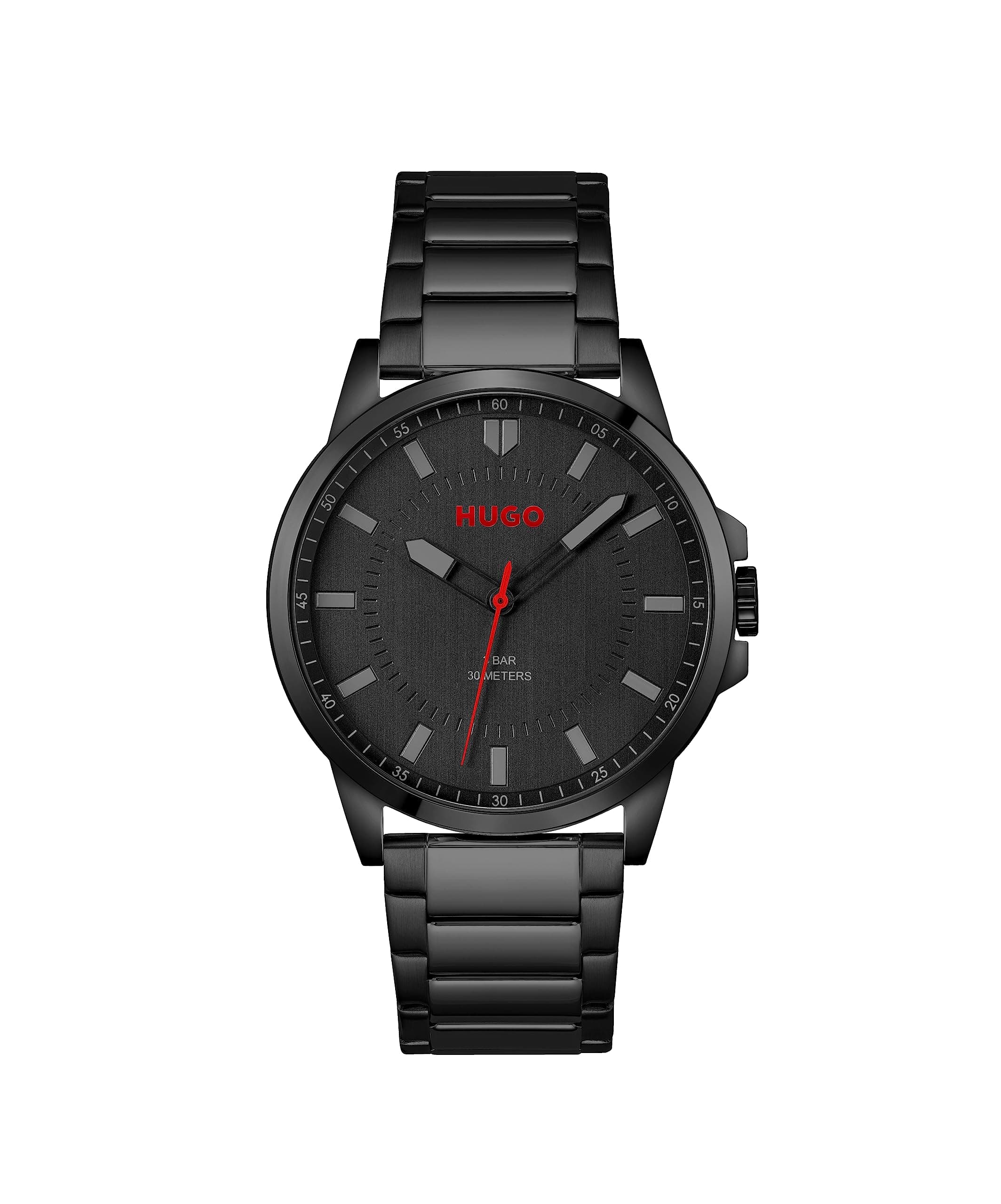 Analogue Quartz Watch for Men Collection #First - Available with Stainless Steel Bracelet or Leather Strap