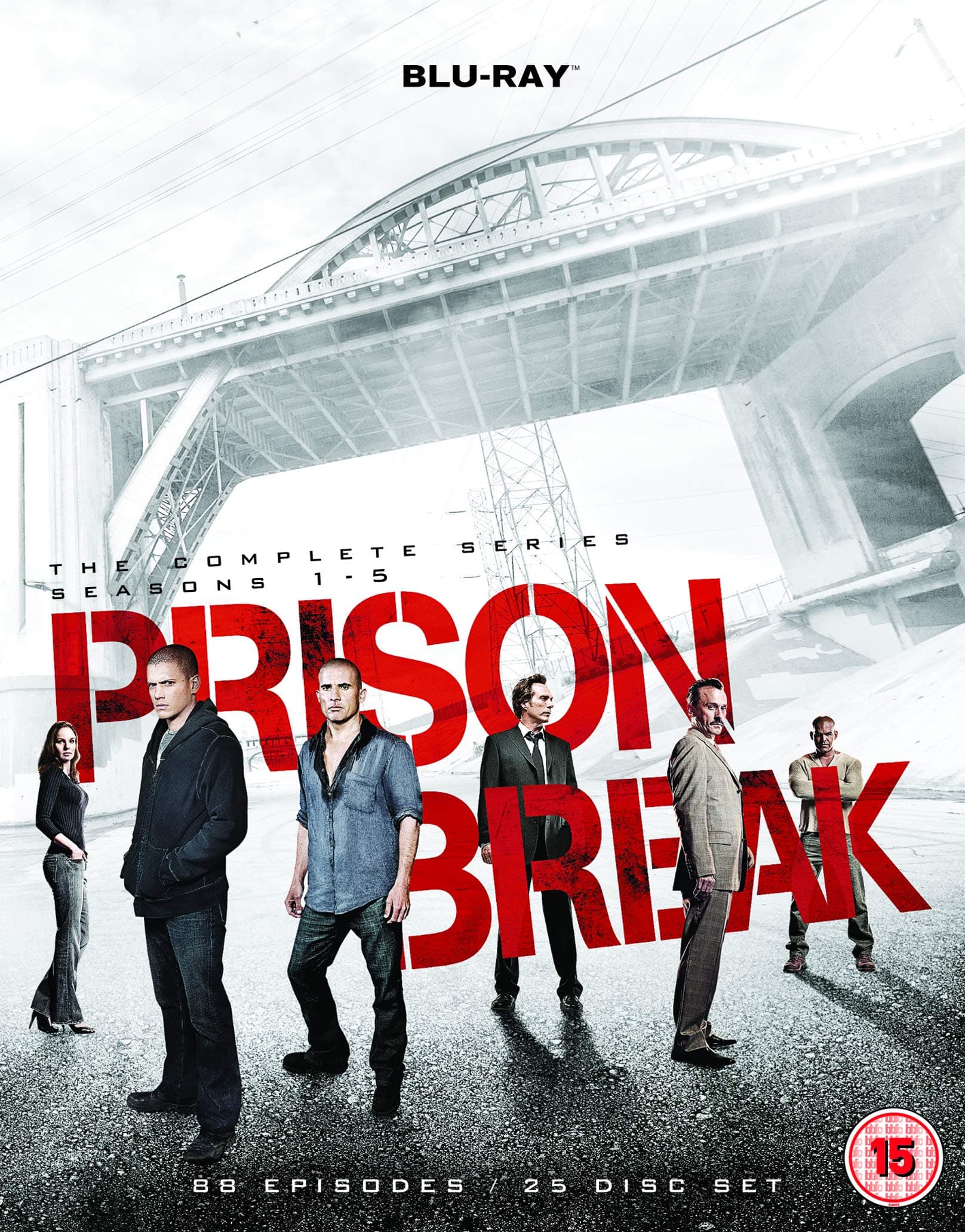 PRISON BREAK 1-5 COMPLETE BD